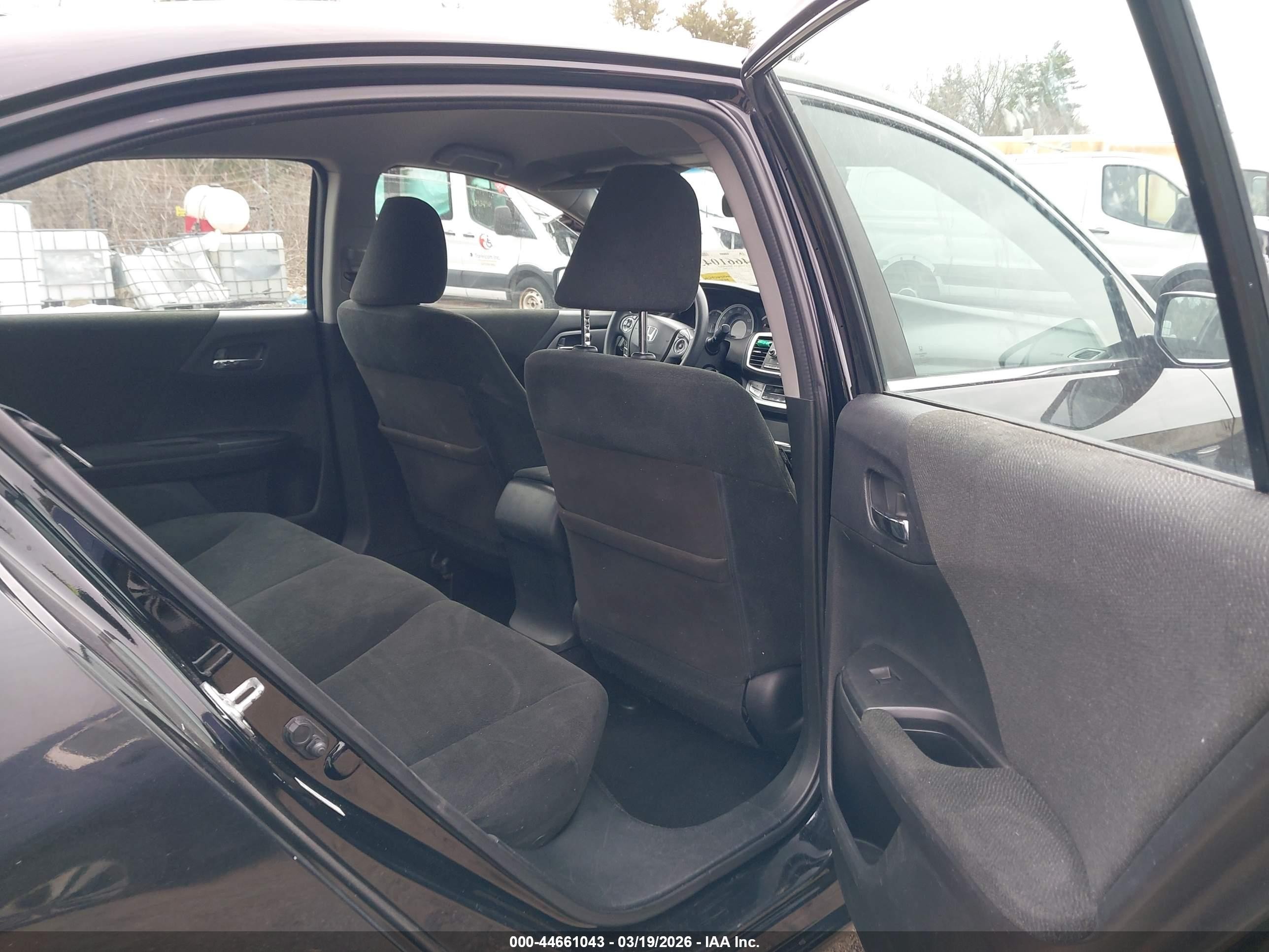 2013 Honda Accord Lx Черный vin: 1HGCR2F37DA198948
