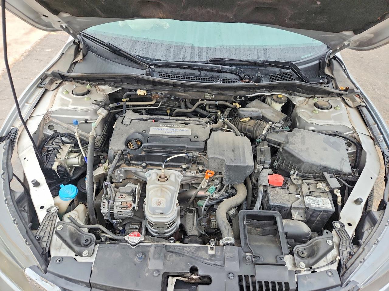 2013 Honda Accord Lx Silver vin: 1HGCR2F37DA216087
