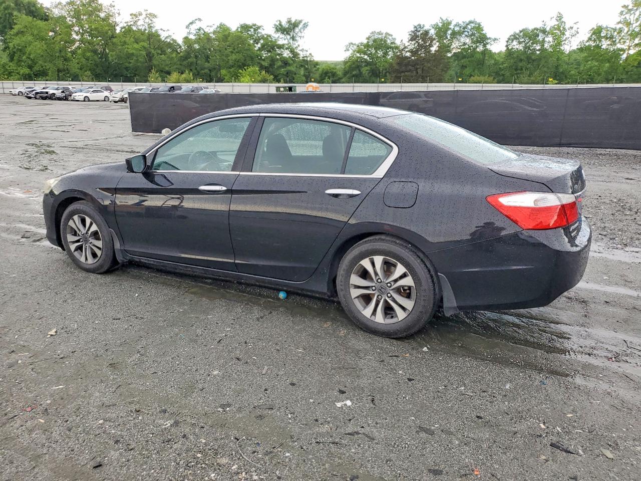 2013 Honda Accord Lx Black vin: 1HGCR2F37DA220379