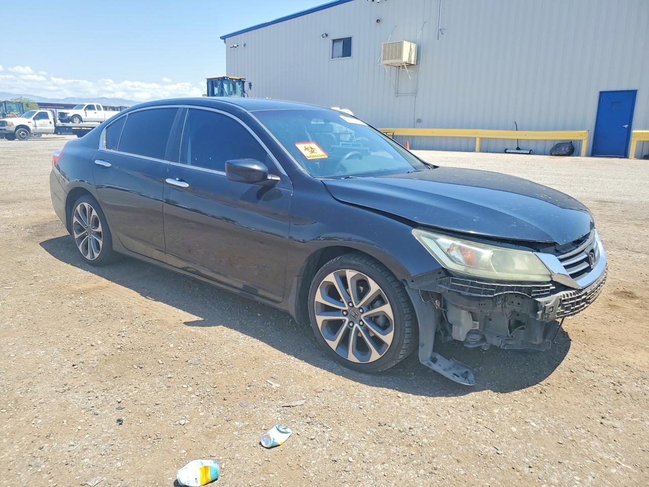 2013 Honda Accord Lx Black vin: 1HGCR2F37DA235982