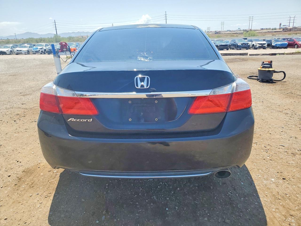 2013 Honda Accord Lx Black vin: 1HGCR2F37DA235982