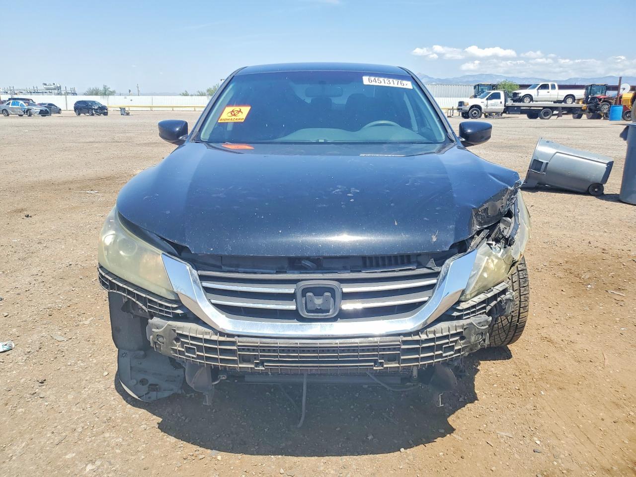 2013 Honda Accord Lx Black vin: 1HGCR2F37DA235982