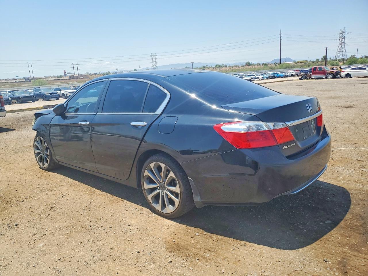 2013 Honda Accord Lx Black vin: 1HGCR2F37DA235982