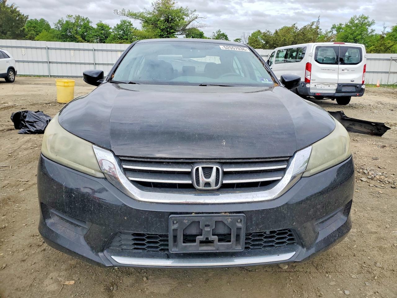 2013 Honda Accord Lx Black vin: 1HGCR2F37DA240129