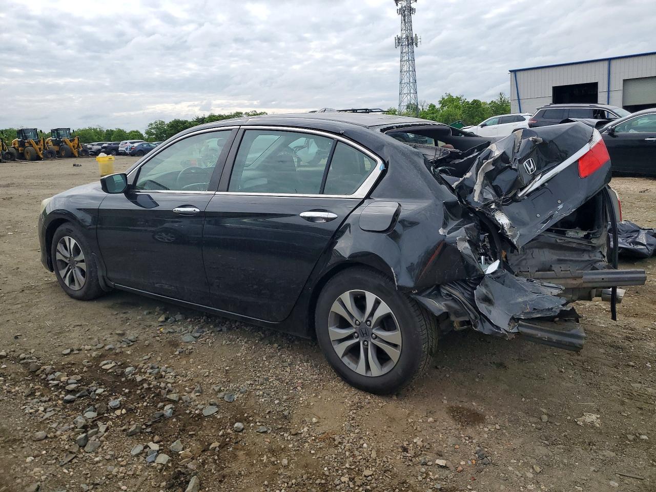 2013 Honda Accord Lx Black vin: 1HGCR2F37DA240129