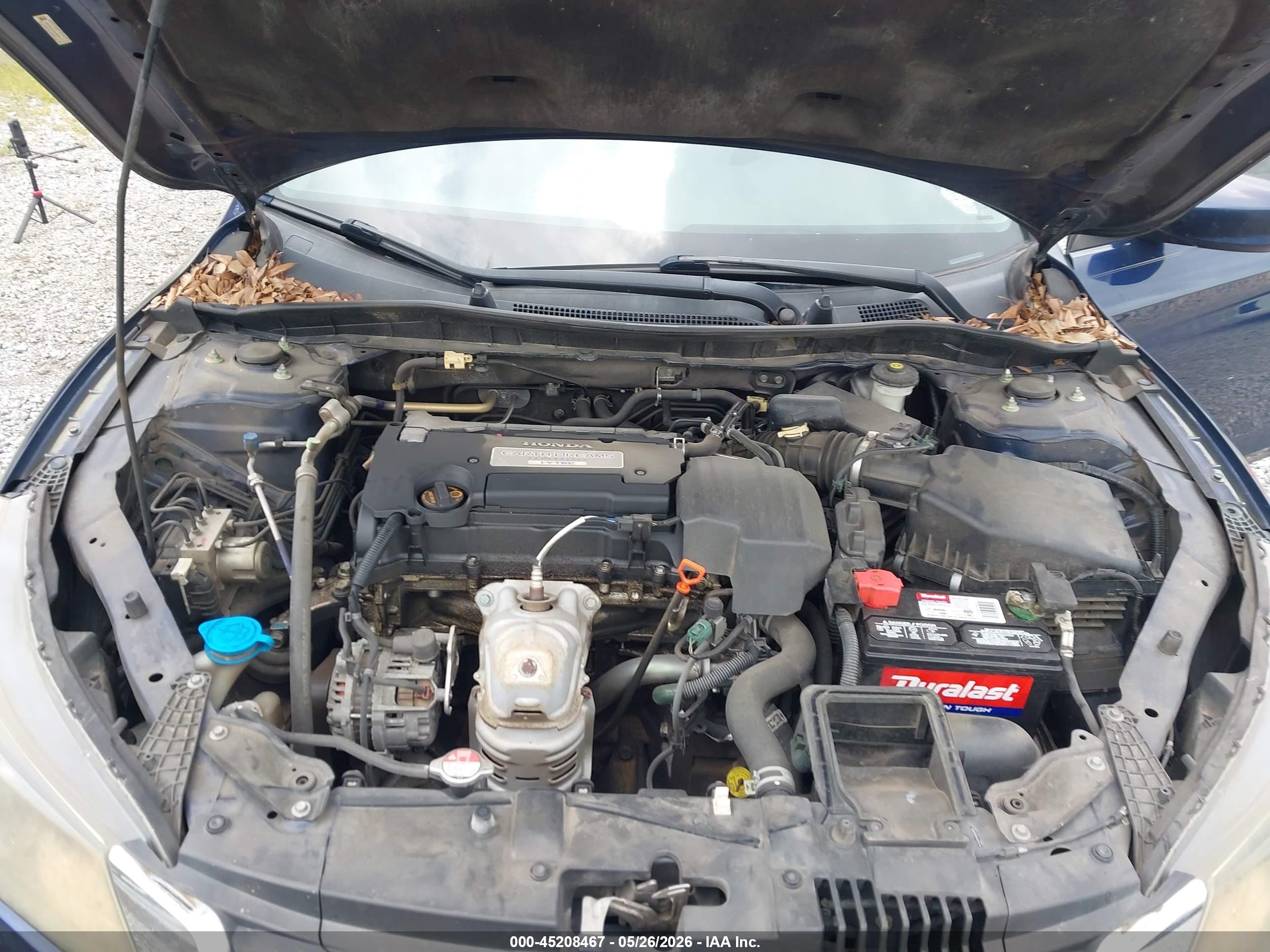 2013 Honda Accord Lx Dark Blue vin: 1HGCR2F37DA248599