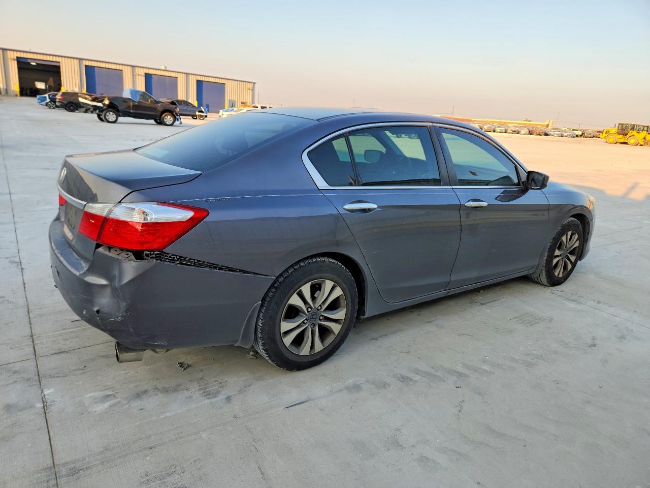 2013 Honda Accord Lx Gray vin: 1HGCR2F37DA258663
