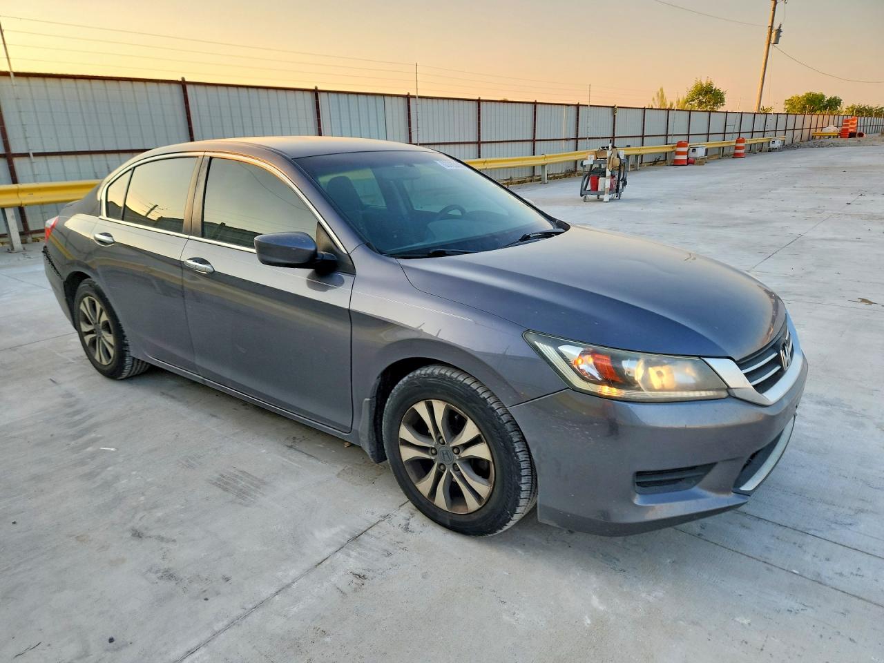 2013 Honda Accord Lx Gray vin: 1HGCR2F37DA258663