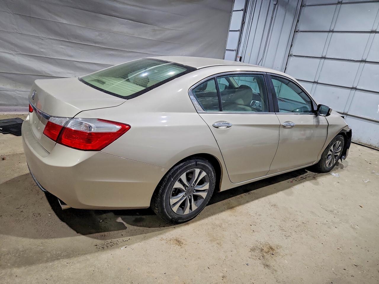 2013 Honda Accord Lx Tan vin: 1HGCR2F37DA265788
