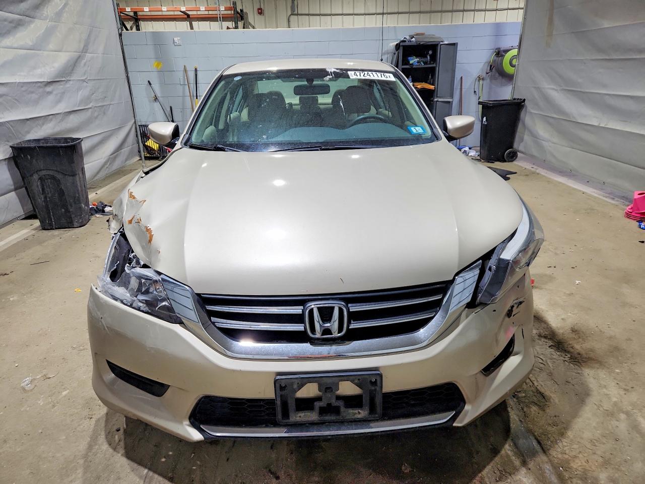 2013 Honda Accord Lx Tan vin: 1HGCR2F37DA265788