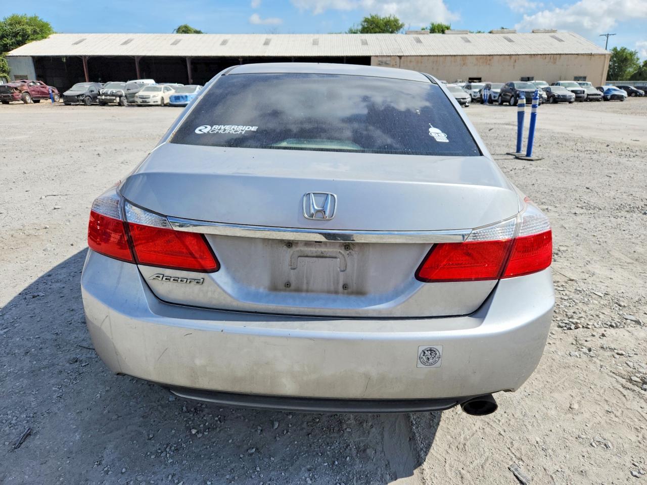 2013 Honda Accord Lx Silver vin: 1HGCR2F37DA281098