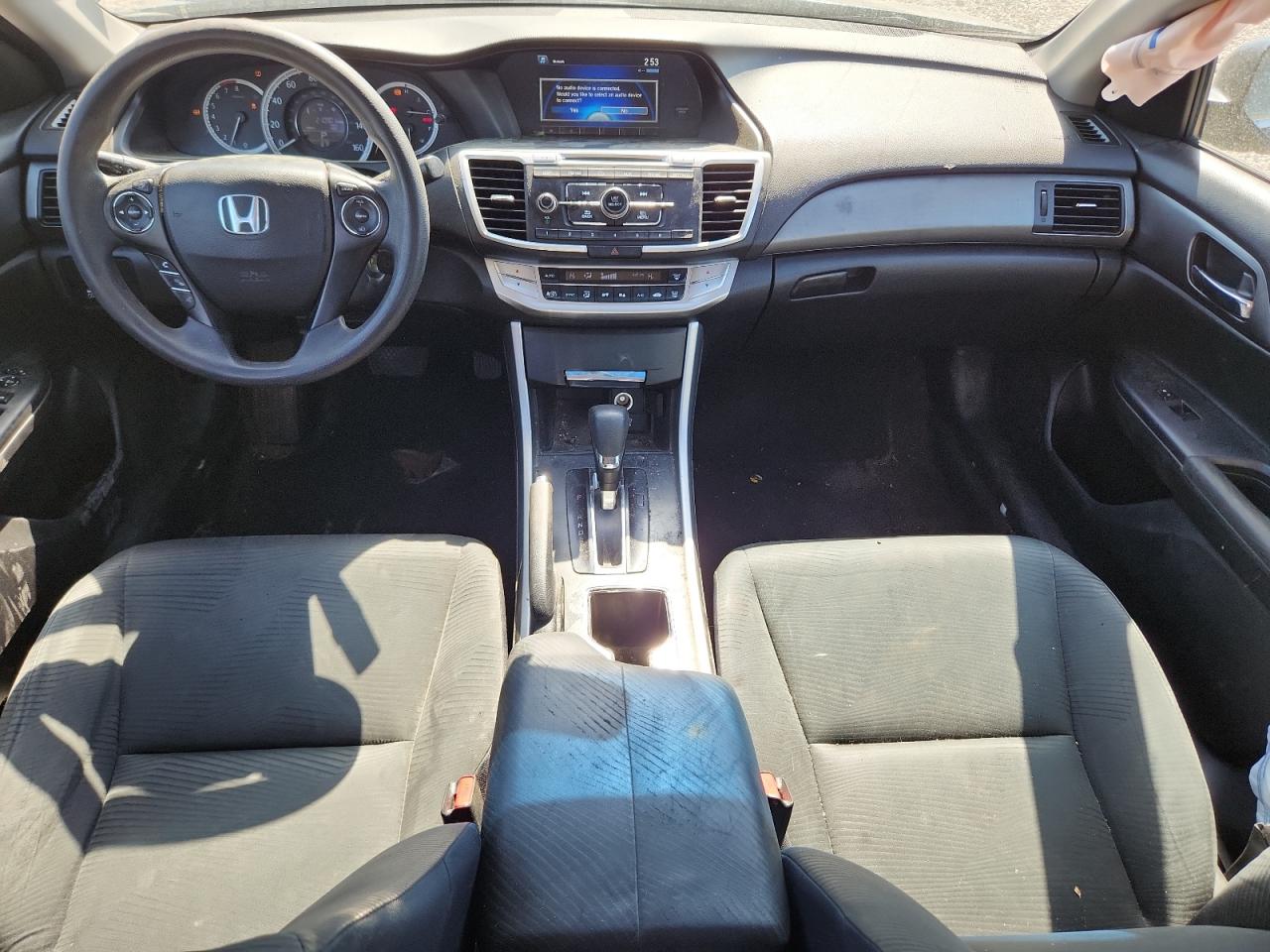 2014 Honda Accord Lx Gray vin: 1HGCR2F37EA005599
