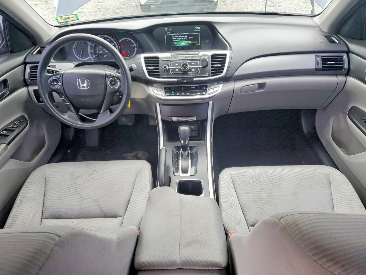 2014 Honda Accord Lx Blue vin: 1HGCR2F37EA009202