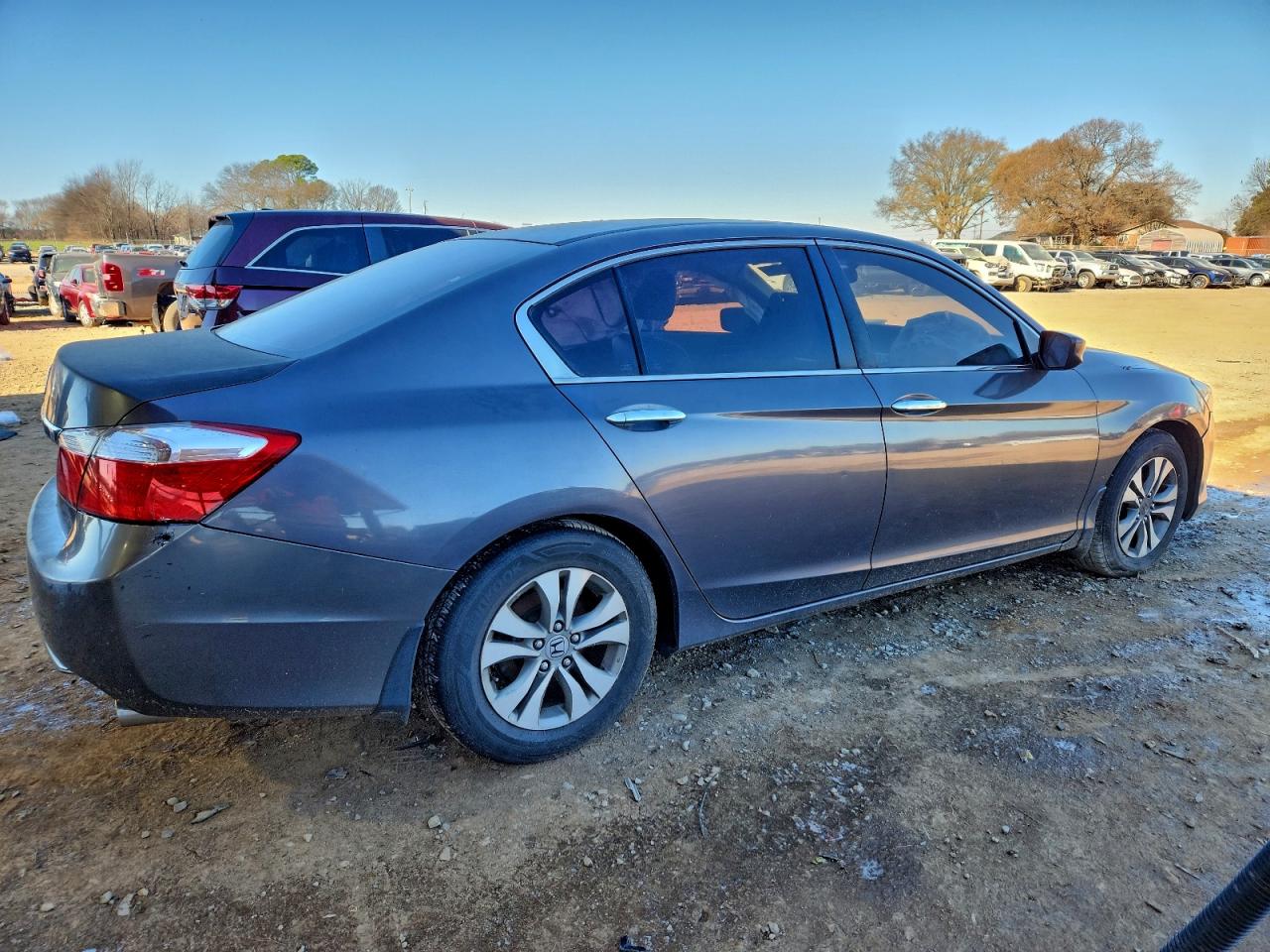 2014 Honda Accord Lx Charcoal vin: 1HGCR2F37EA018482