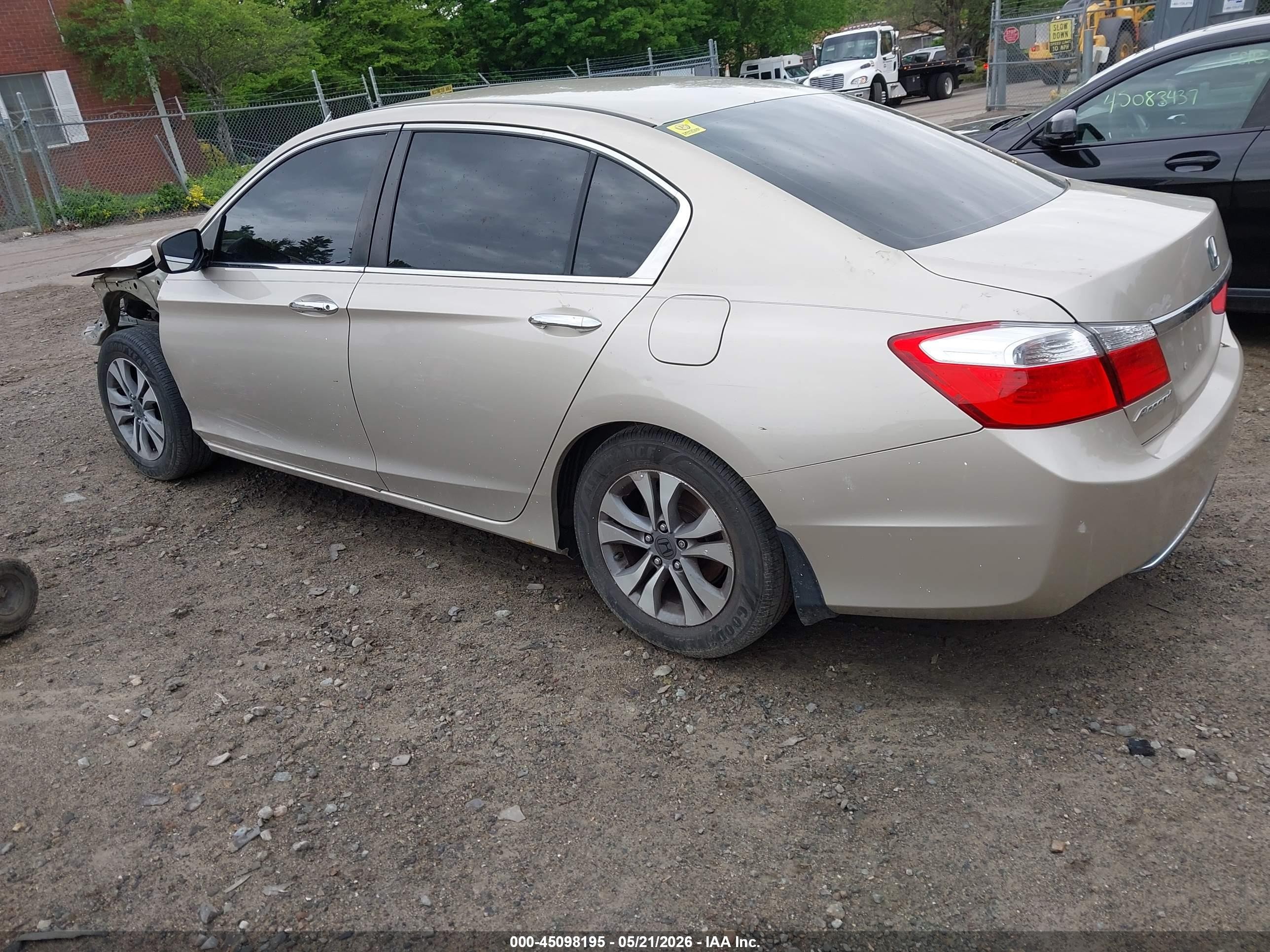 2014 Honda Accord Lx Gold vin: 1HGCR2F37EA025786