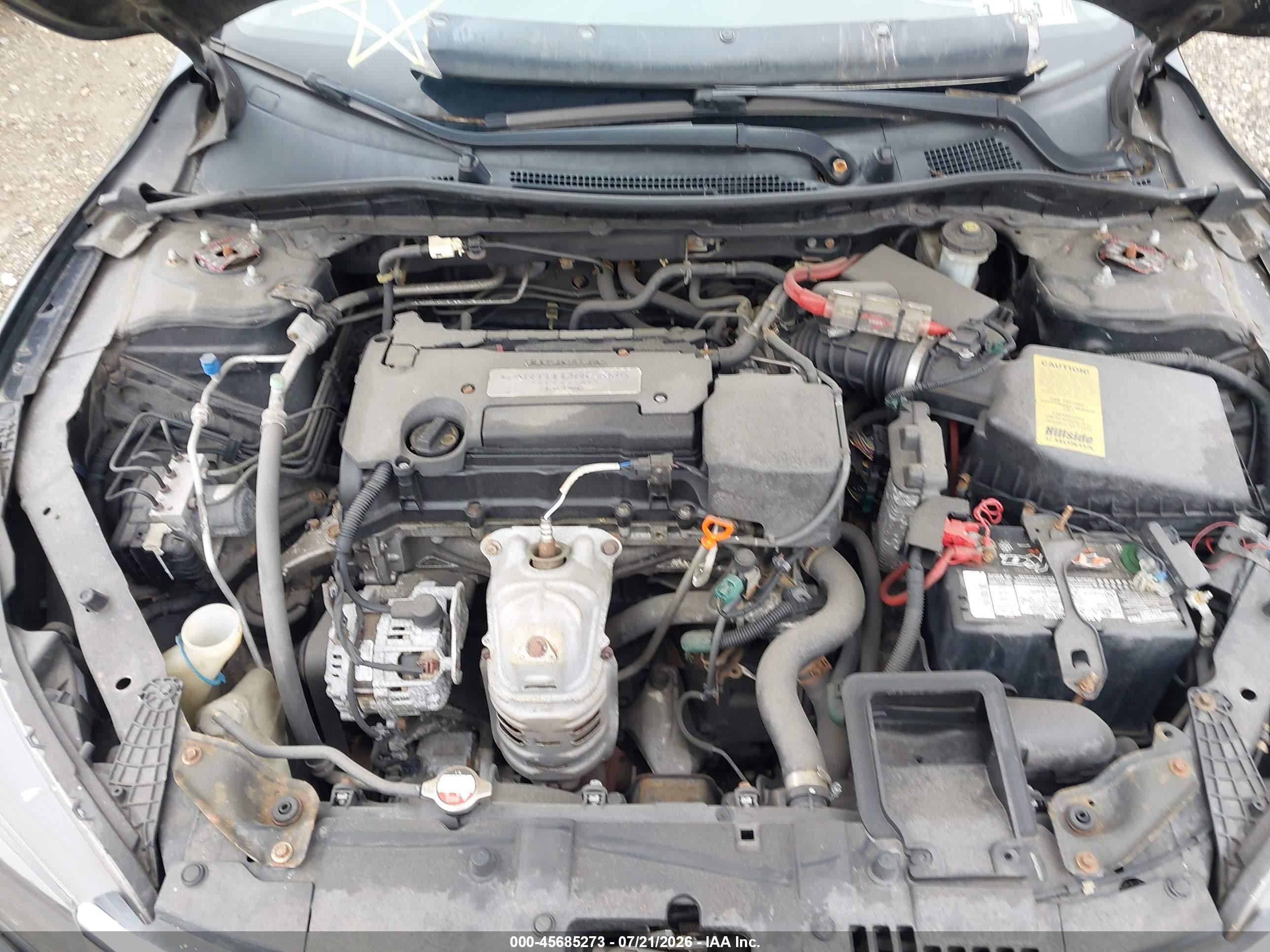 2014 Honda Accord Lx Black vin: 1HGCR2F37EA033192
