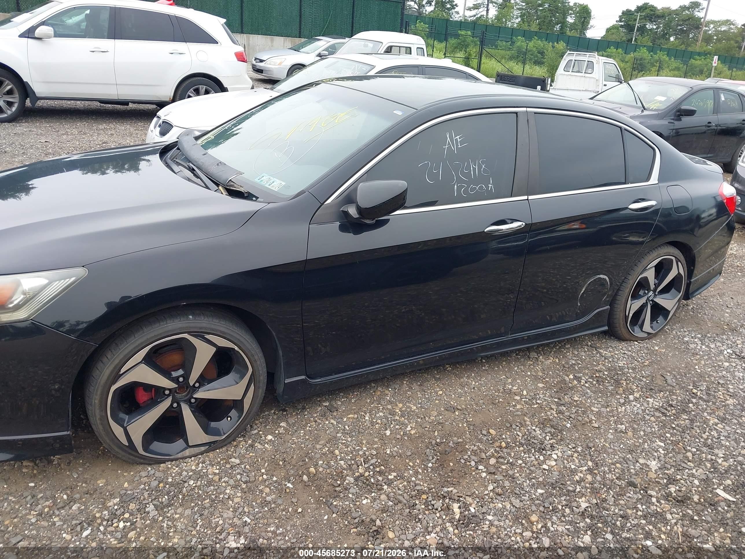2014 Honda Accord Lx Black vin: 1HGCR2F37EA033192