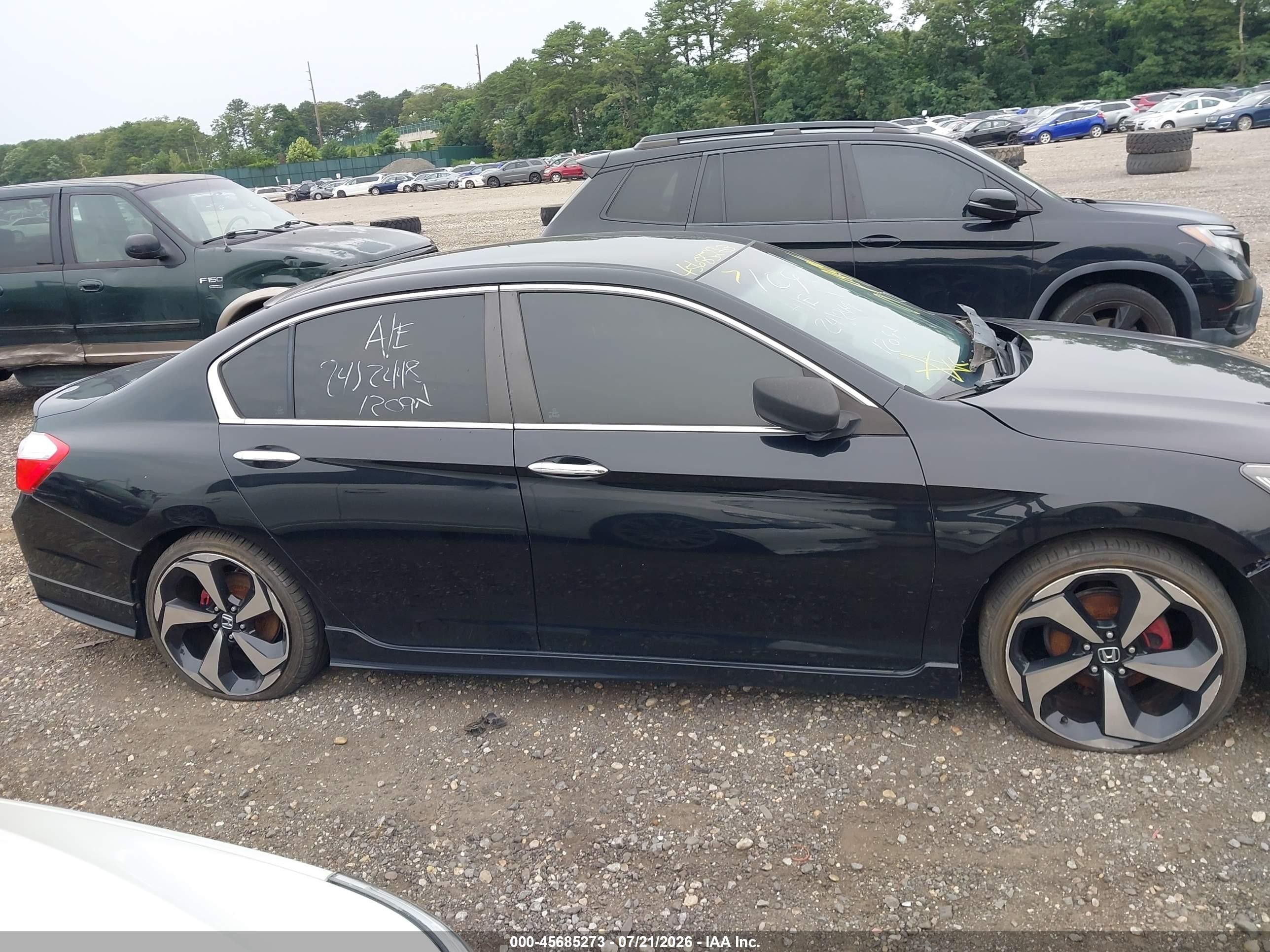 2014 Honda Accord Lx Black vin: 1HGCR2F37EA033192