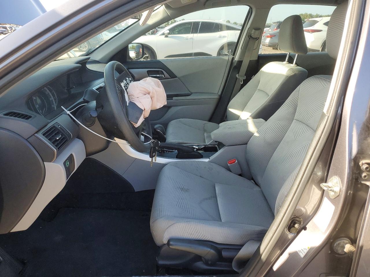 2014 Honda Accord Lx Gray vin: 1HGCR2F37EA069741