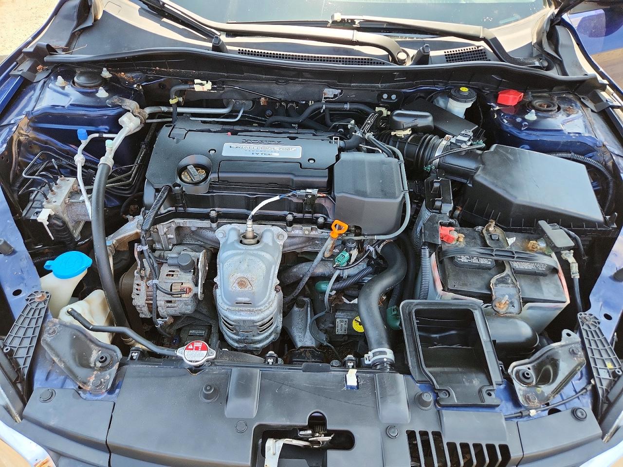 2014 Honda Accord Lx Blue vin: 1HGCR2F37EA143742