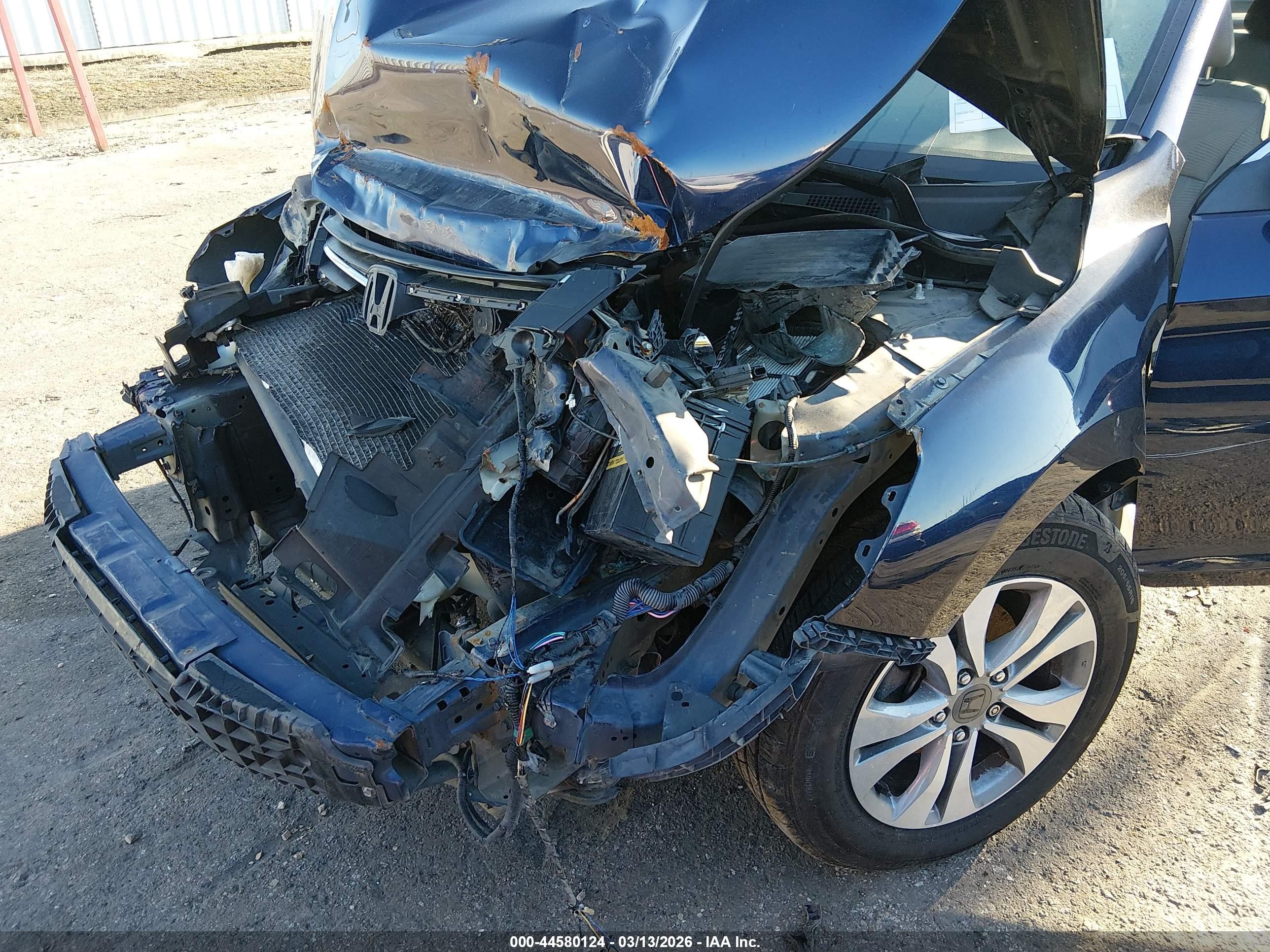 2014 Honda Accord Lx Navy vin: 1HGCR2F37EA144700