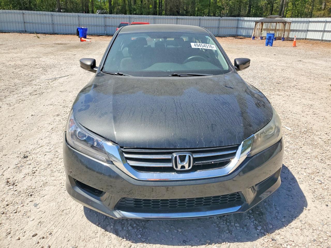 2014 Honda Accord Lx Gray vin: 1HGCR2F37EA210761