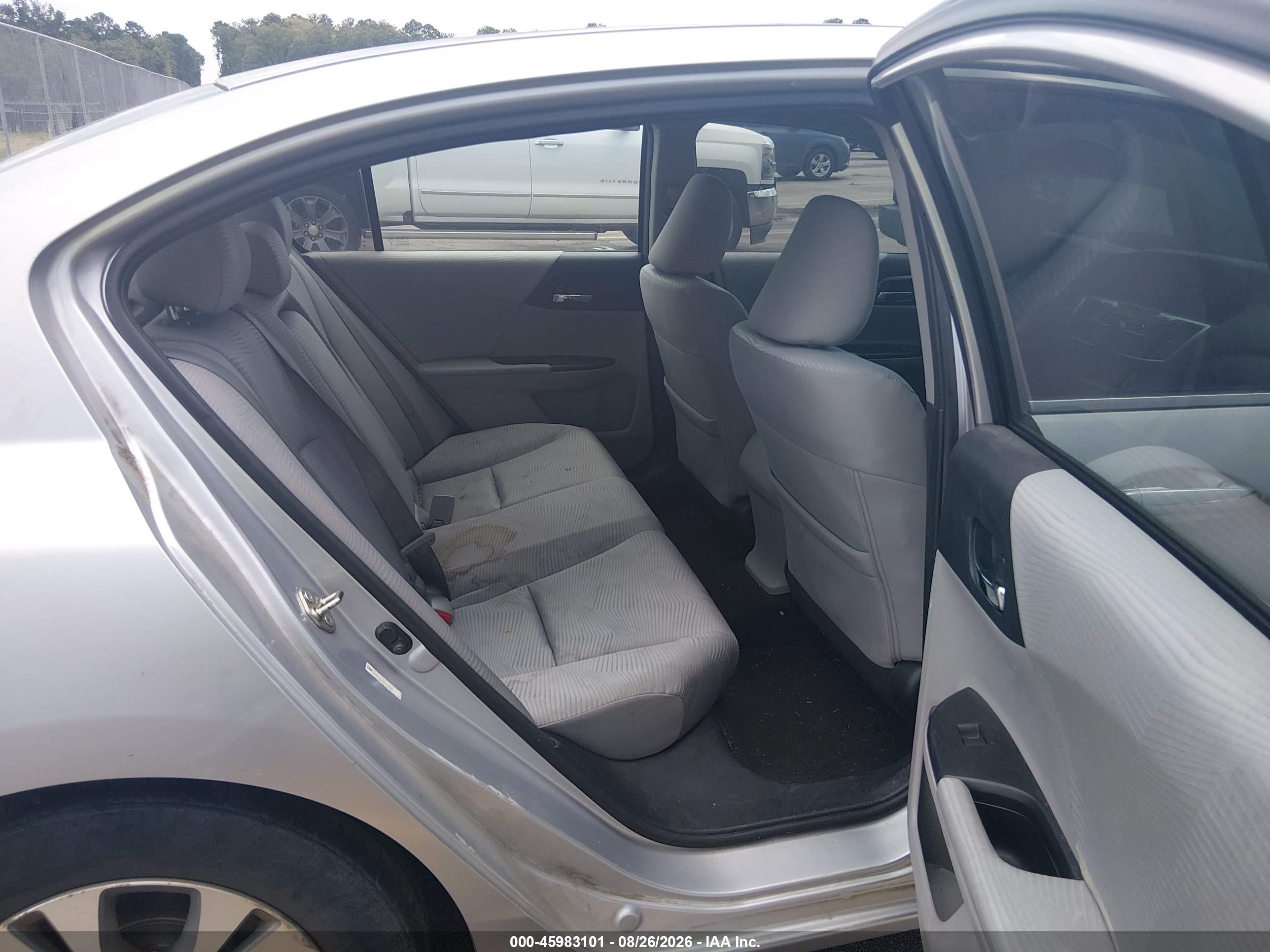 2014 Honda Accord Lx Серебряный vin: 1HGCR2F37EA223333