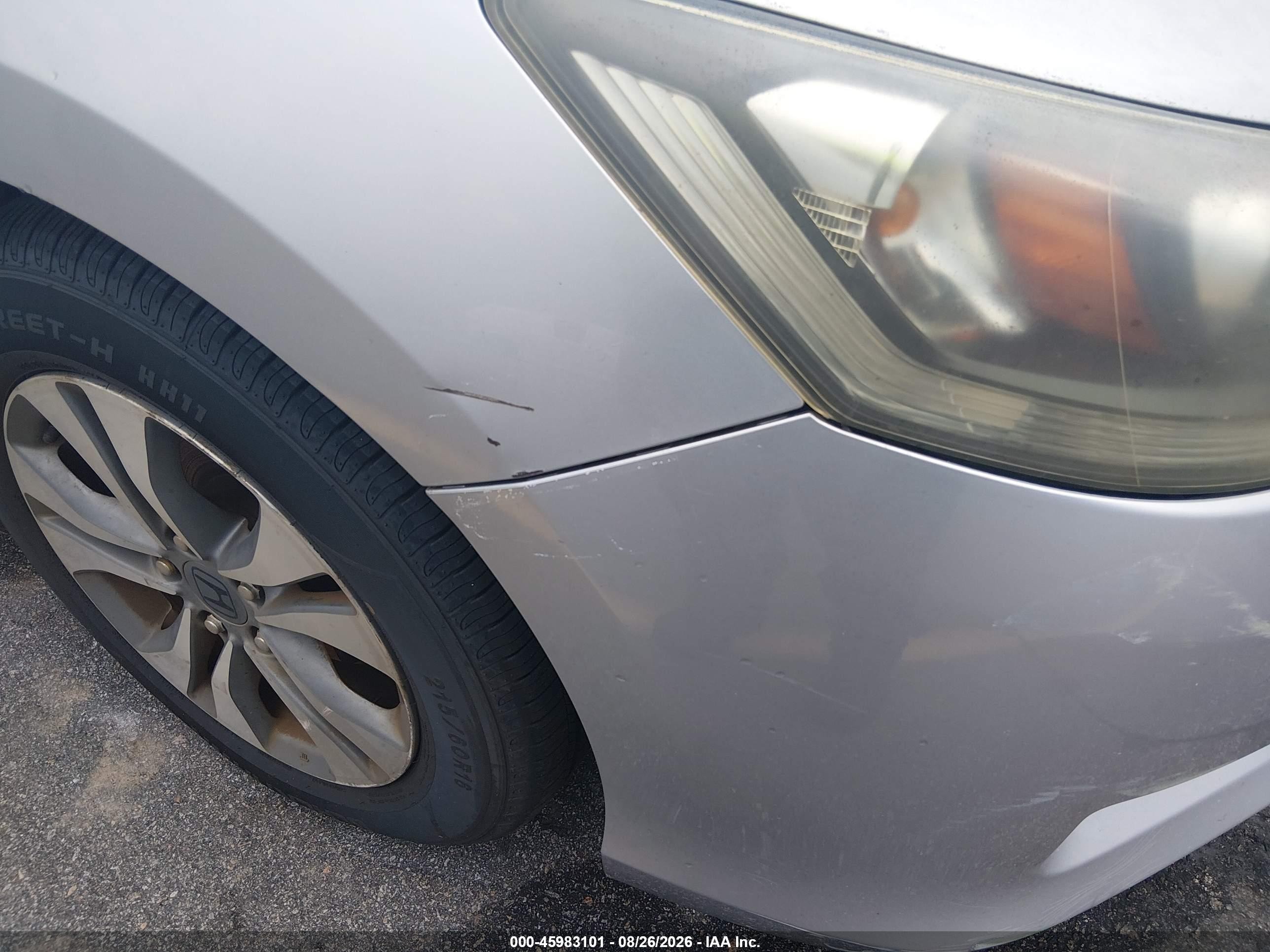 2014 Honda Accord Lx Серебряный vin: 1HGCR2F37EA223333