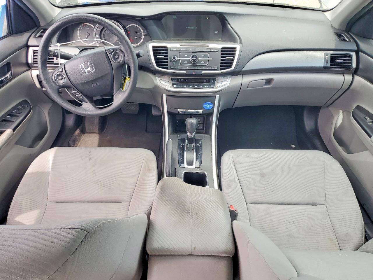 2014 Honda Accord Lx Gray vin: 1HGCR2F37EA236406