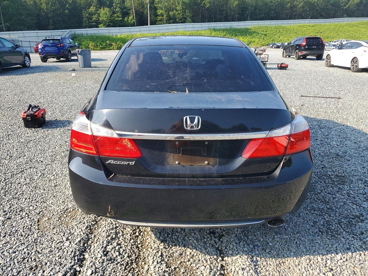 2014 Honda Accord Lx Черный vin: 1HGCR2F37EA279577
