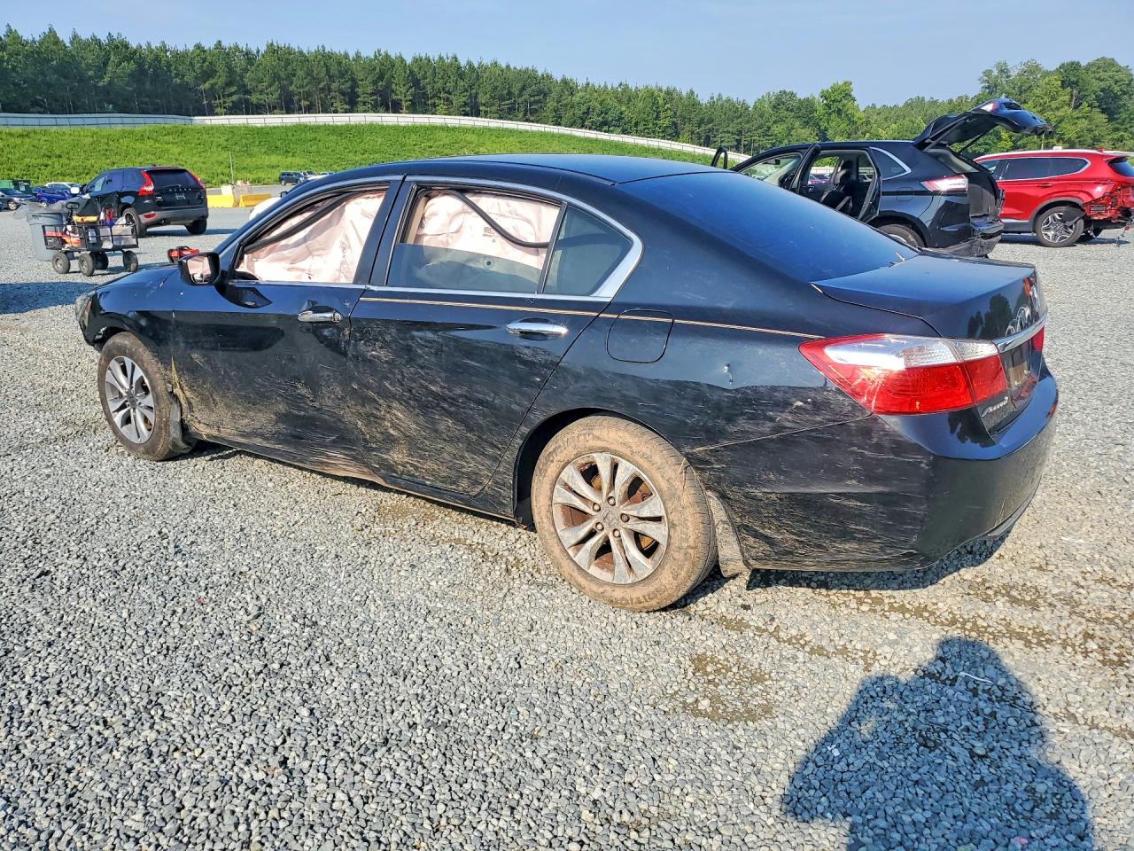 2014 Honda Accord Lx Черный vin: 1HGCR2F37EA279577