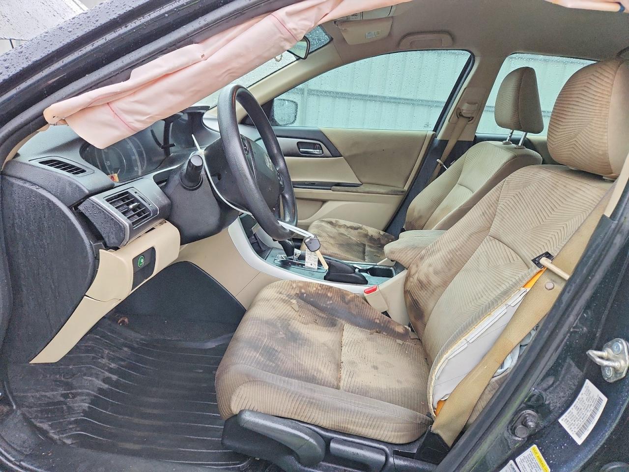 2014 Honda Accord Lx Black vin: 1HGCR2F37EA303974
