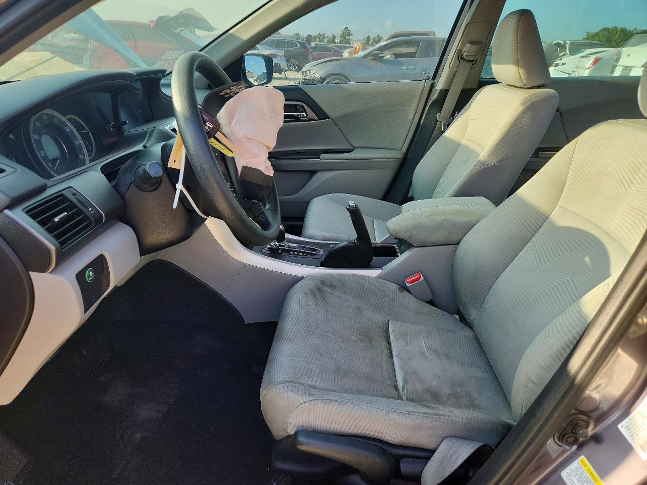 2015 Honda Accord Lx Gray vin: 1HGCR2F37FA009993