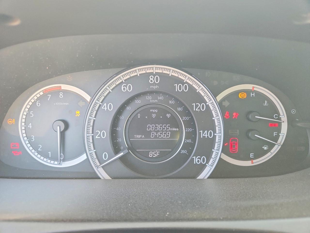 2015 Honda Accord Lx Gray vin: 1HGCR2F37FA009993