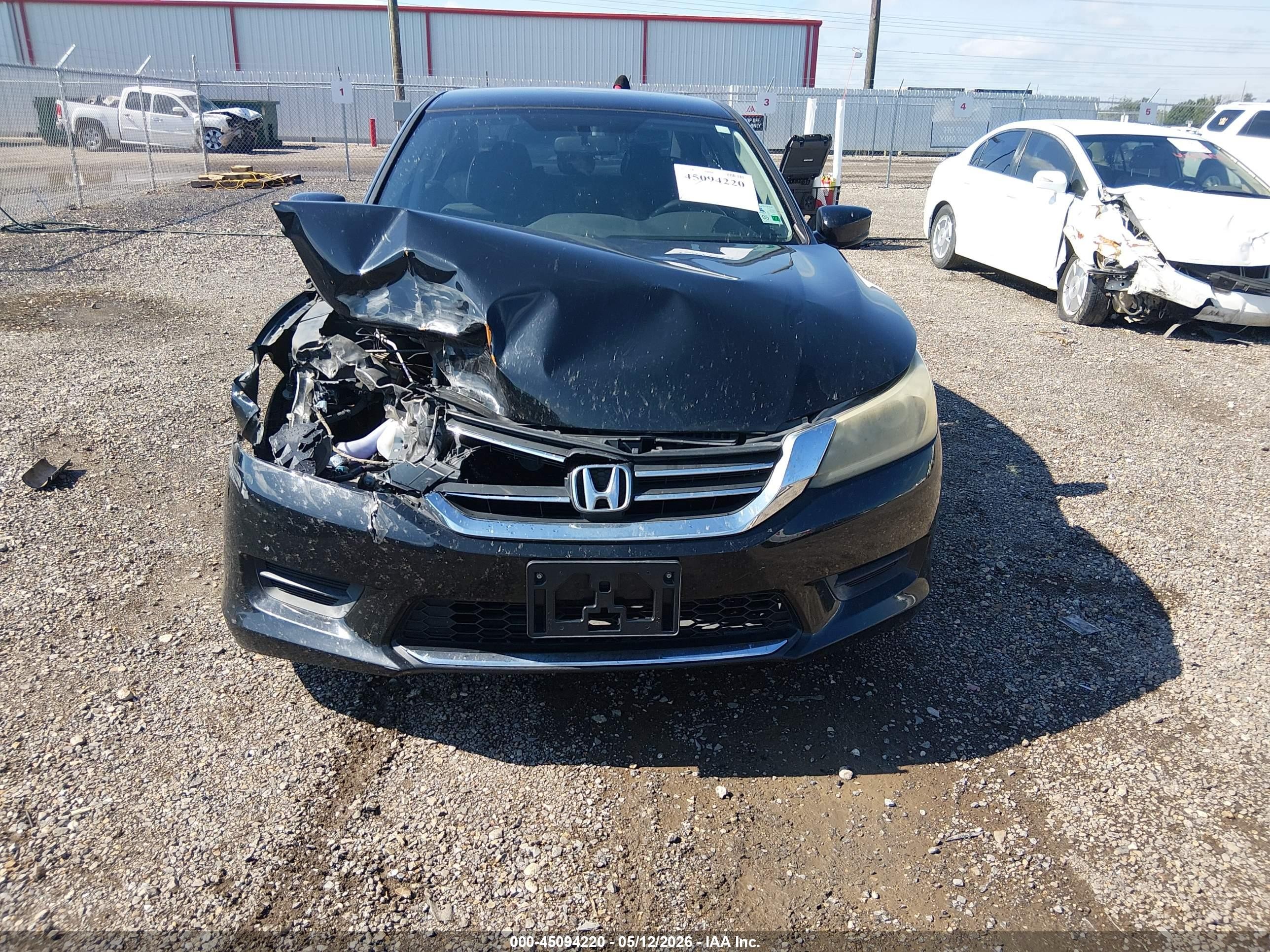 2015 Honda Accord Lx Black vin: 1HGCR2F37FA014062
