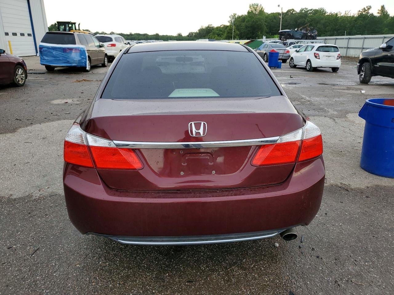 2015 Honda Accord Lx Бордовый vin: 1HGCR2F37FA021139