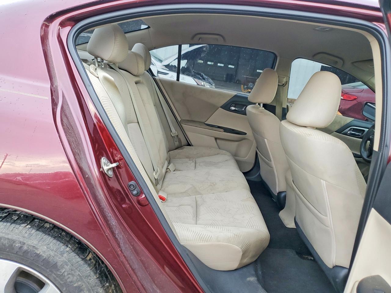 2015 Honda Accord Lx Бордовый vin: 1HGCR2F37FA021139
