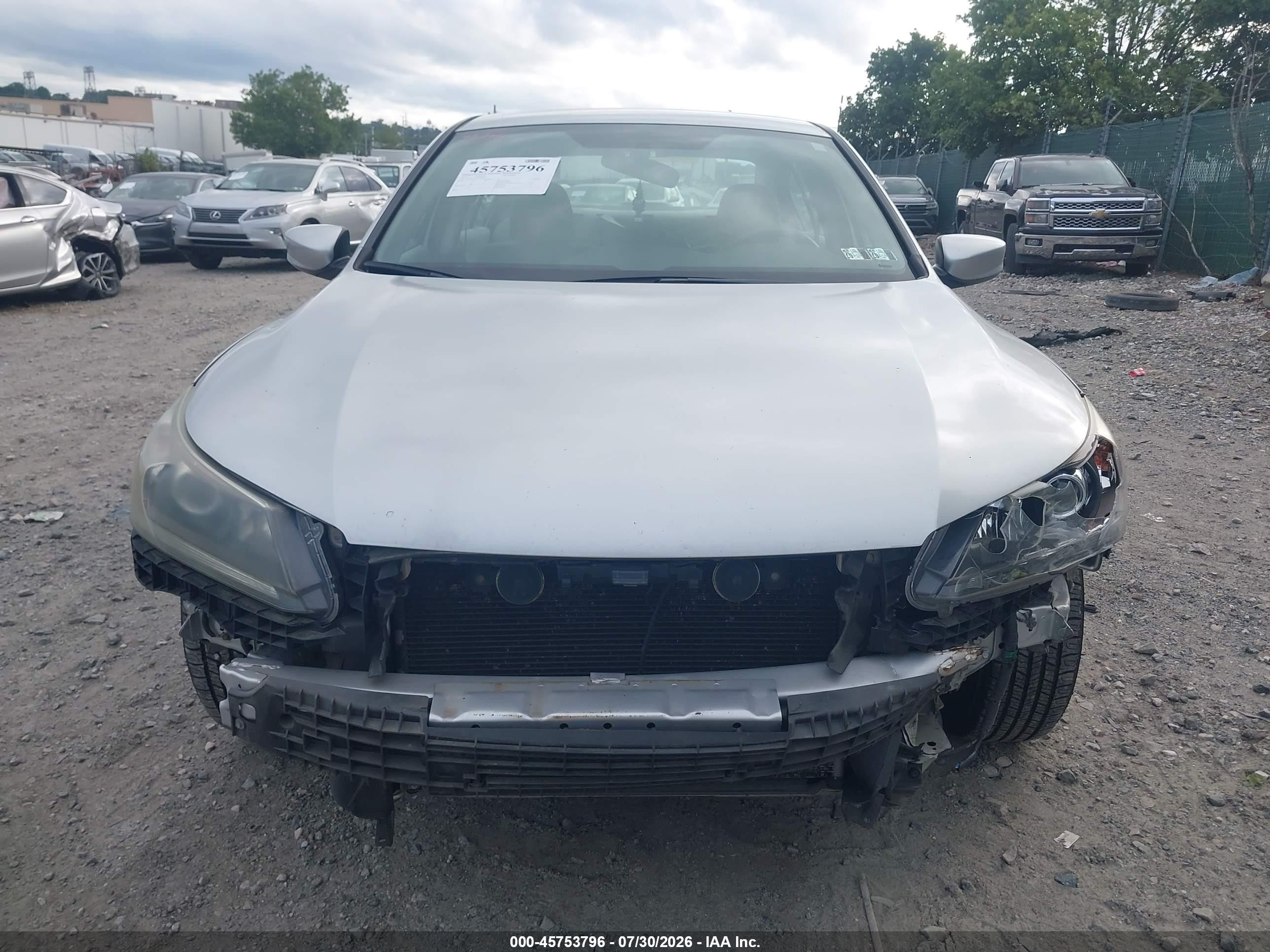 2015 Honda Accord Lx Silver vin: 1HGCR2F37FA028057
