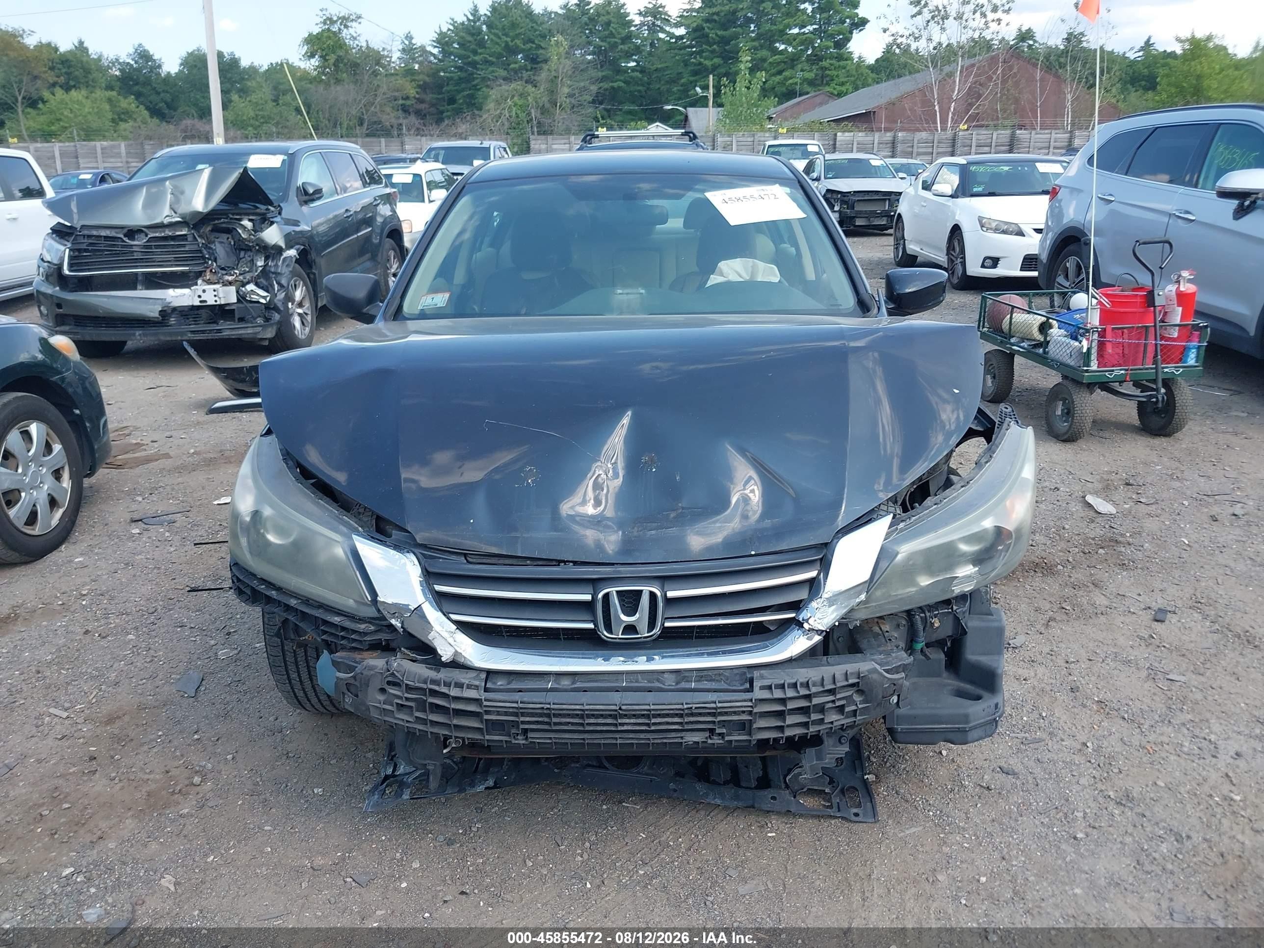 2015 Honda Accord Lx Black vin: 1HGCR2F37FA033615