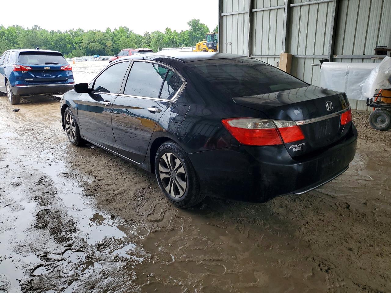 2015 Honda Accord Lx Black vin: 1HGCR2F37FA043481