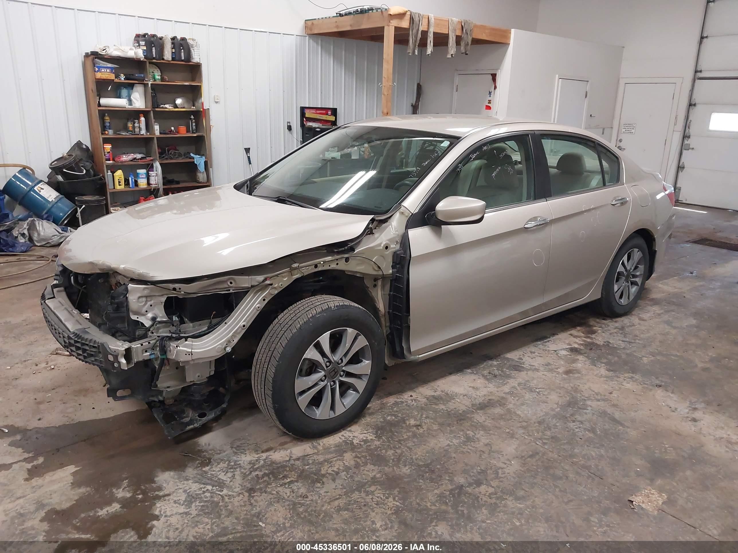2015 Honda Accord Lx Gold vin: 1HGCR2F37FA053802