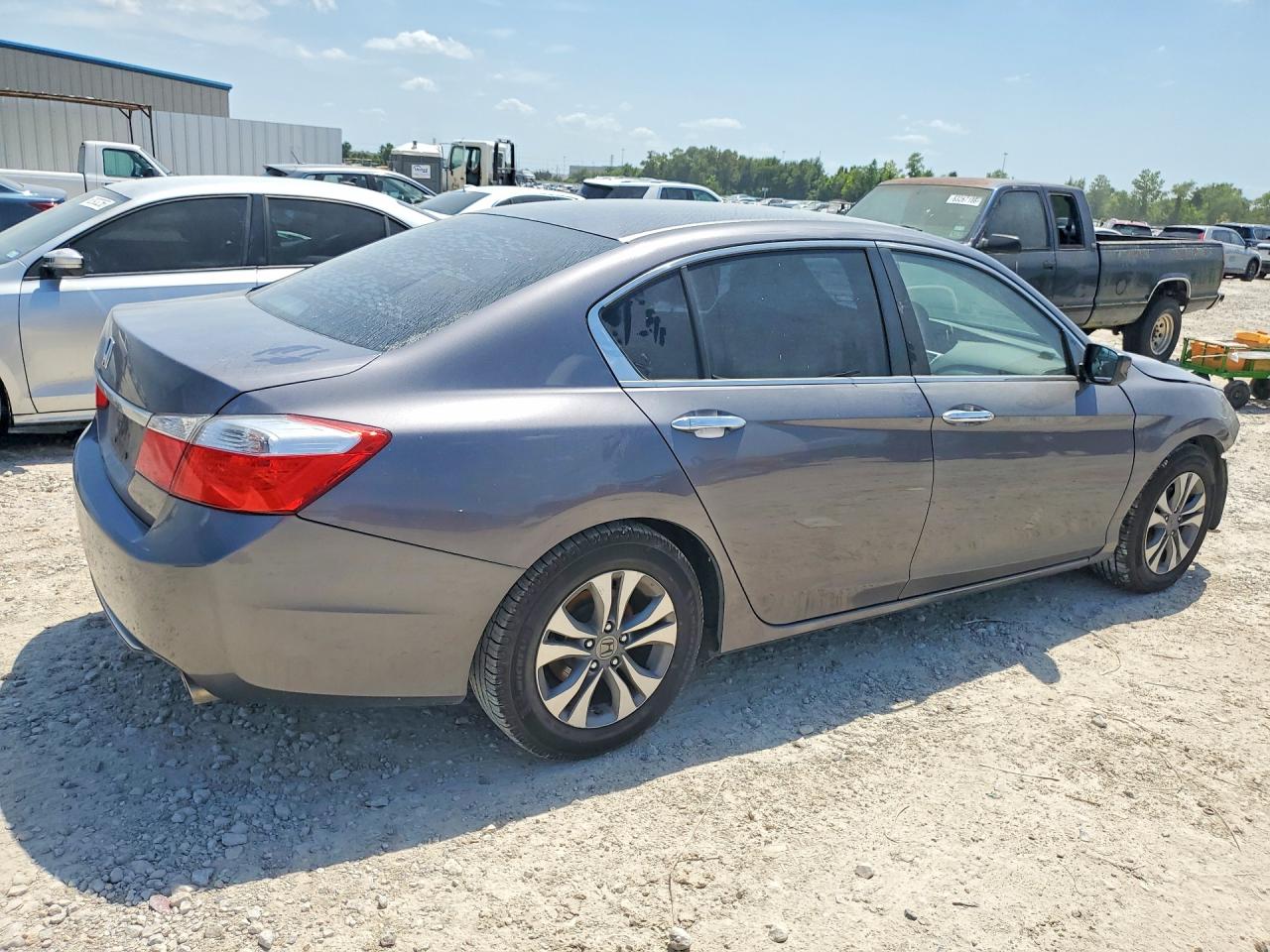 2015 Honda Accord Lx Gray vin: 1HGCR2F37FA070261