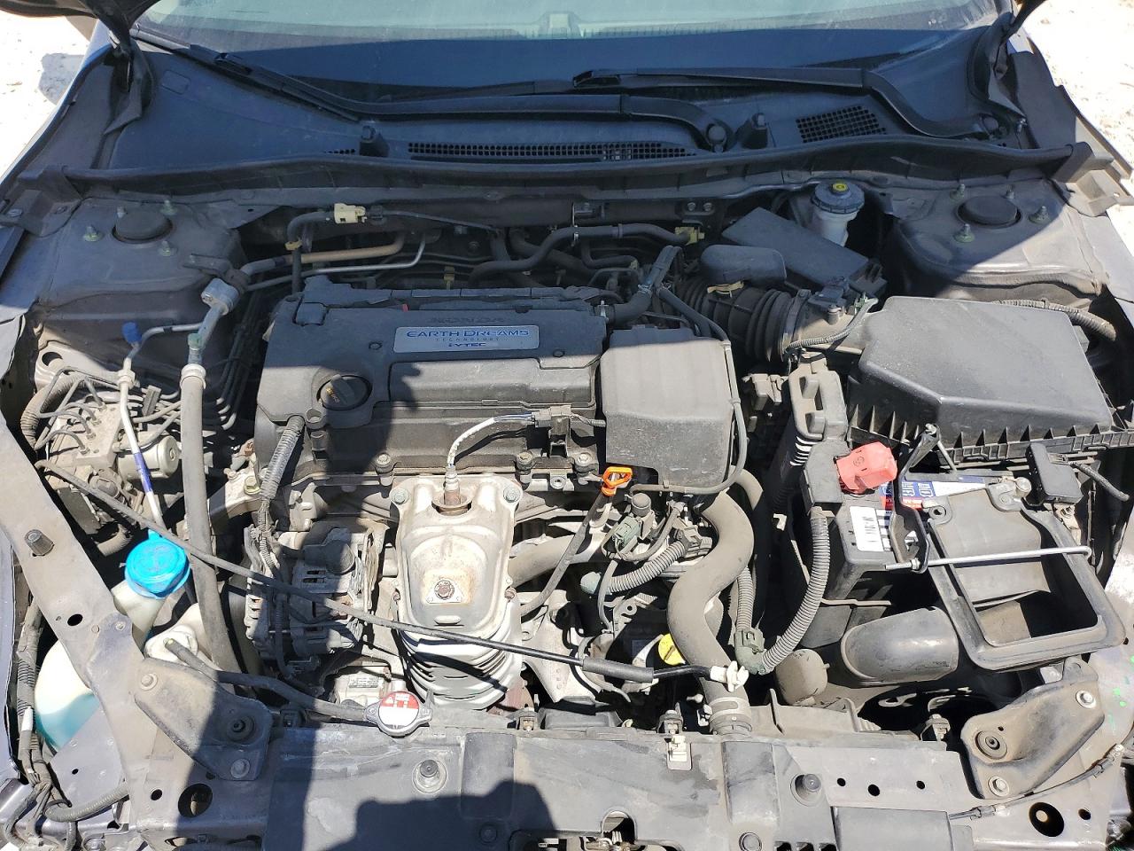 2015 Honda Accord Lx Gray vin: 1HGCR2F37FA070261