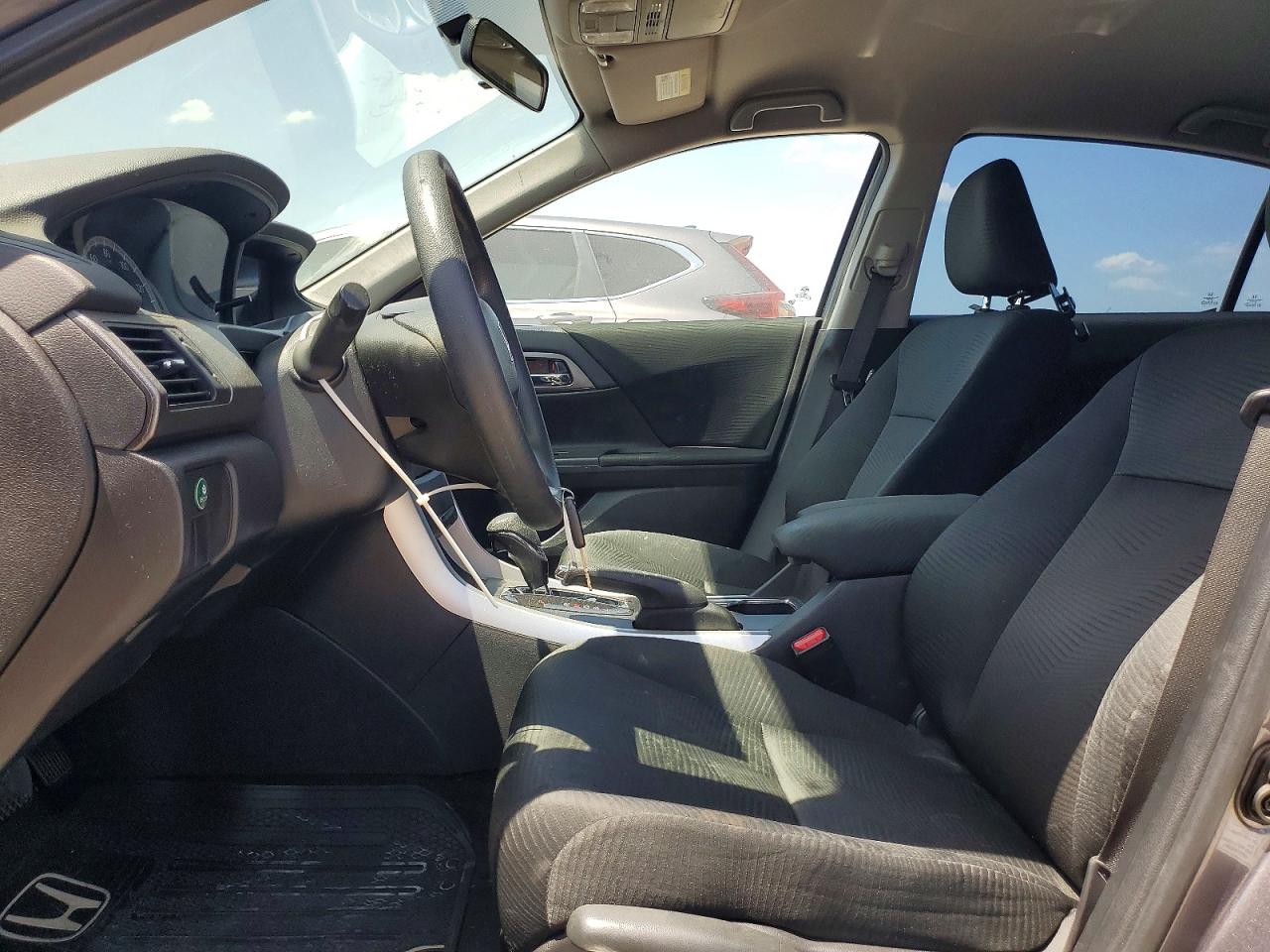 2015 Honda Accord Lx Gray vin: 1HGCR2F37FA070261