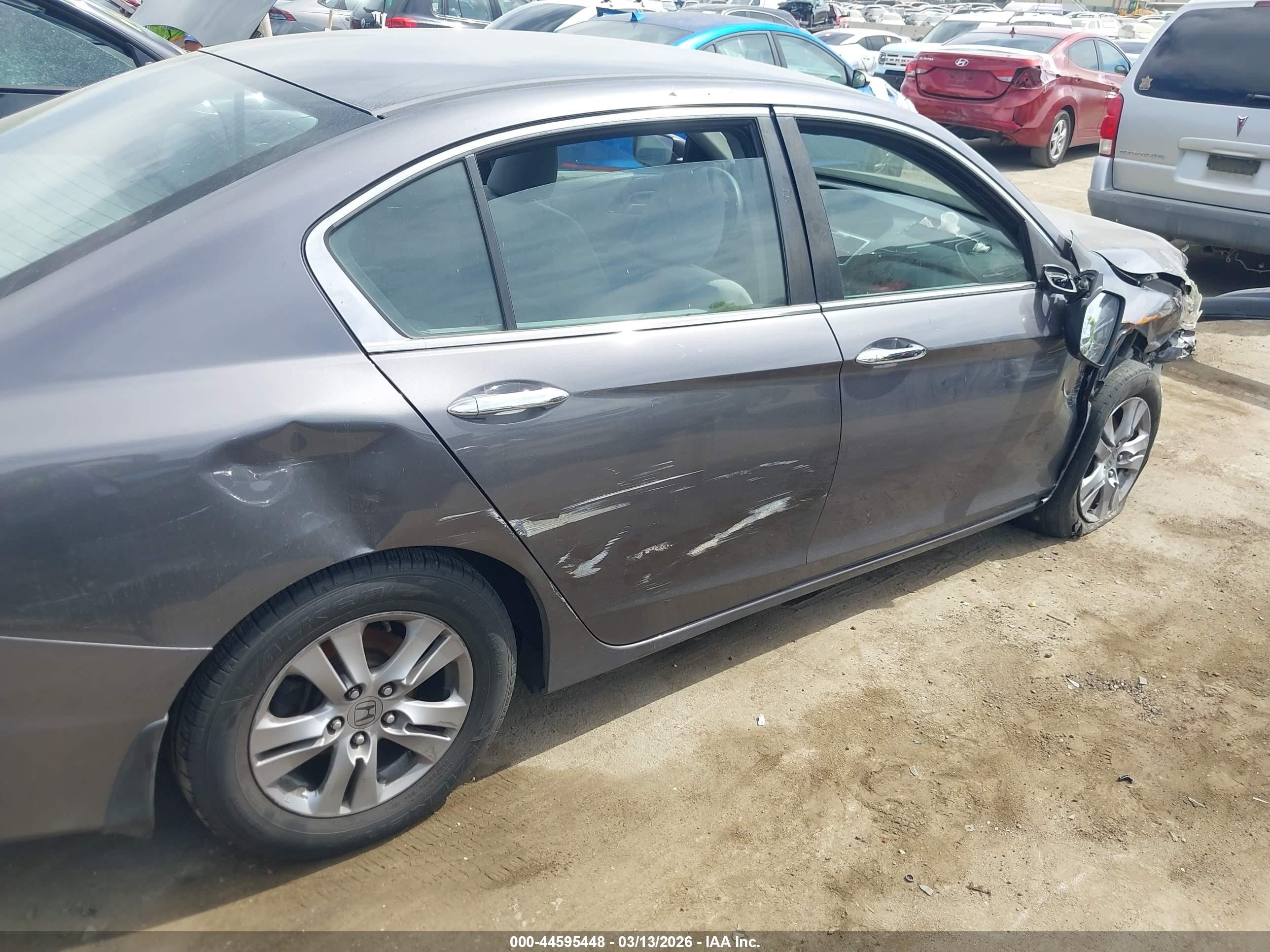 2015 Honda Accord Lx Серый vin: 1HGCR2F37FA079025