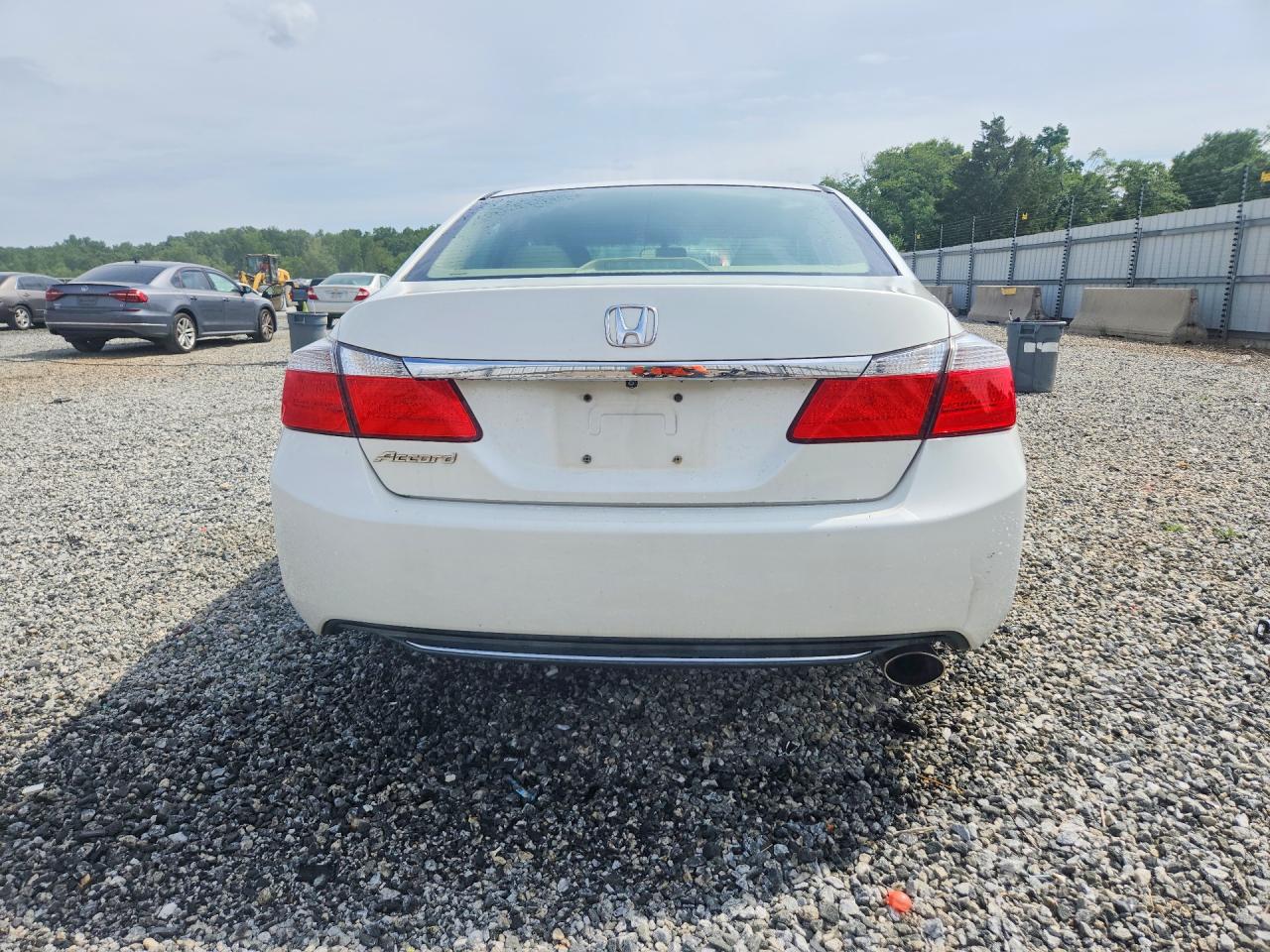 2015 Honda Accord Lx White vin: 1HGCR2F37FA086086