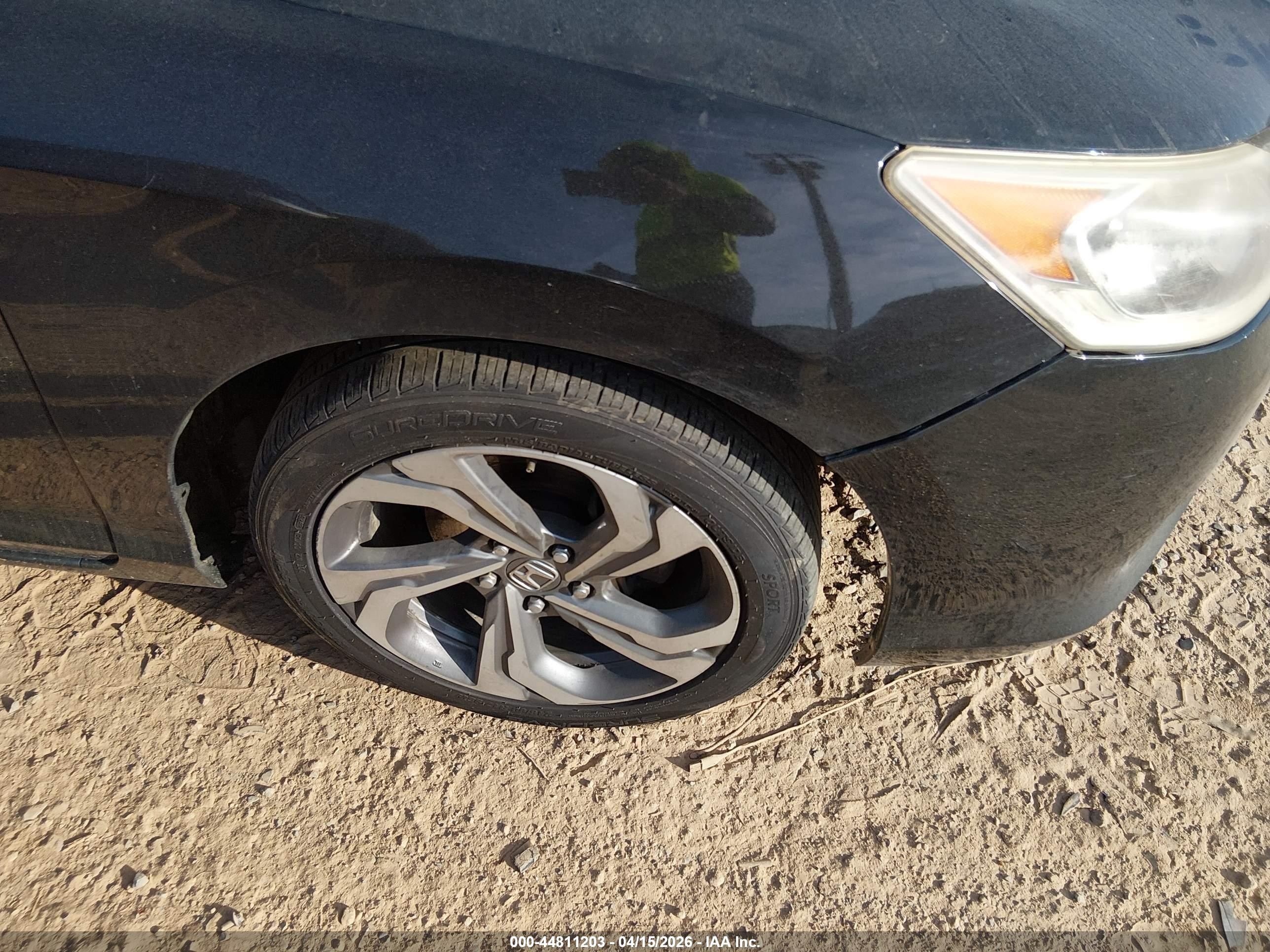 2015 Honda Accord Lx Black vin: 1HGCR2F37FA095810