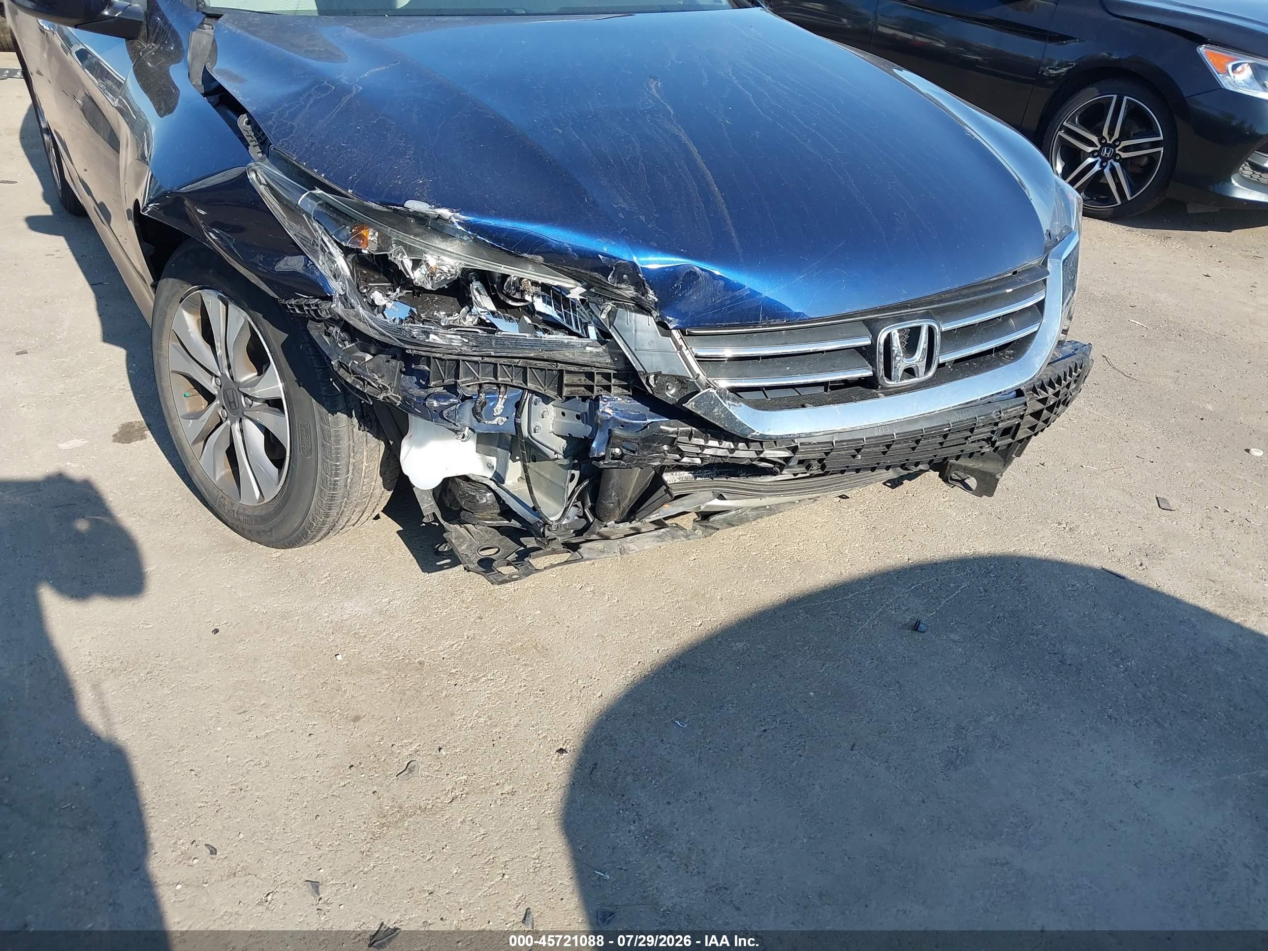 2015 Honda Accord Lx Синий vin: 1HGCR2F37FA112220