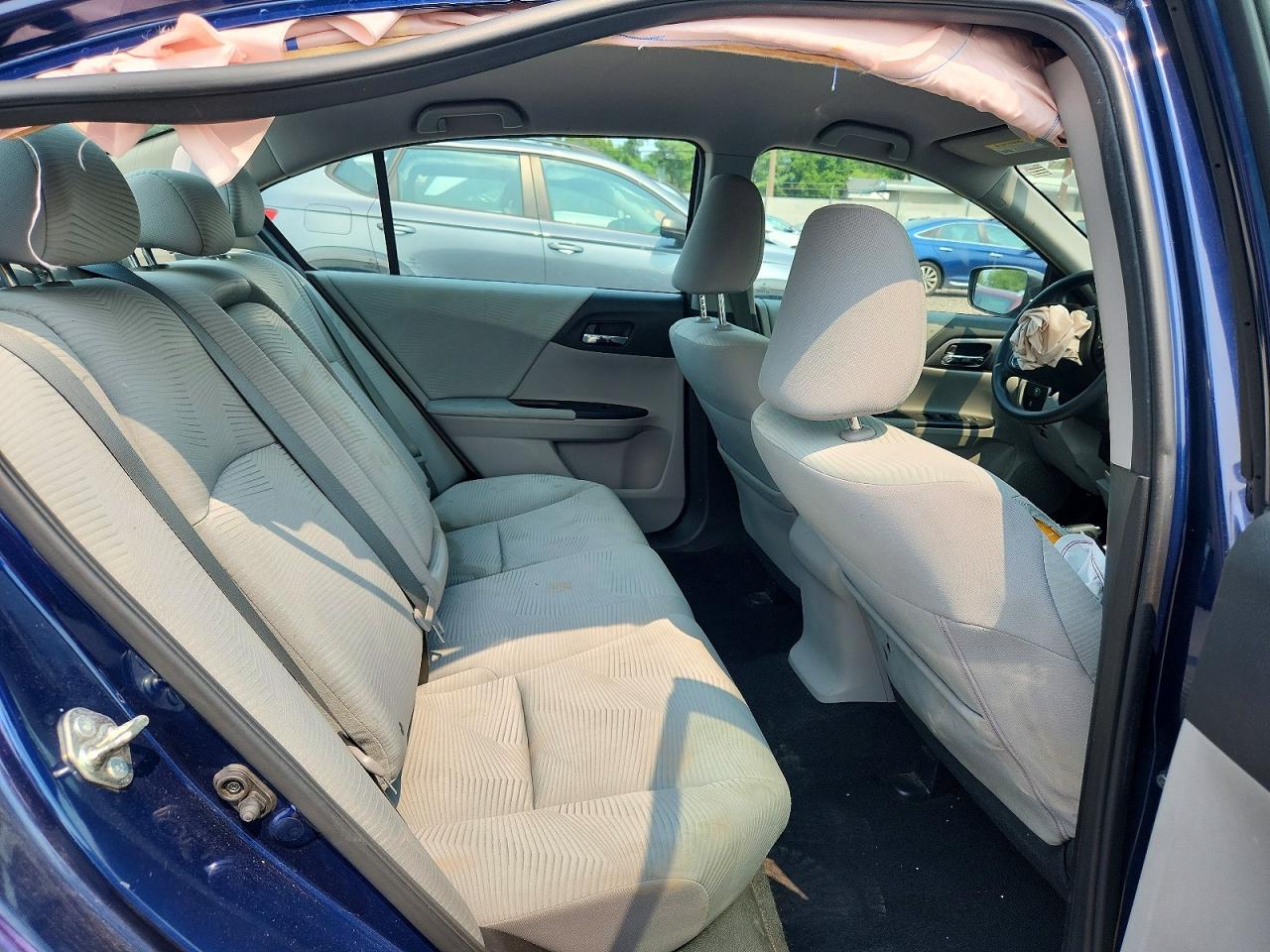 2015 Honda Accord Lx Blue vin: 1HGCR2F37FA129745