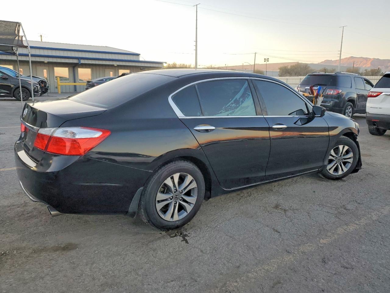 2015 Honda Accord Lx Black vin: 1HGCR2F37FA131348